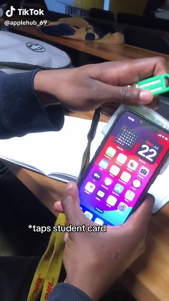 How to Add and Scan Student Card on iPhone