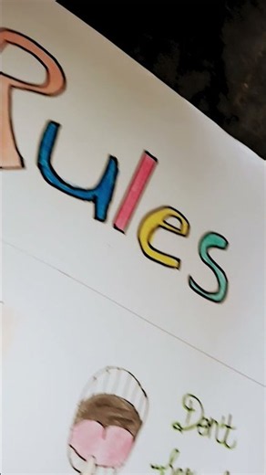 computer lab rules project very easy