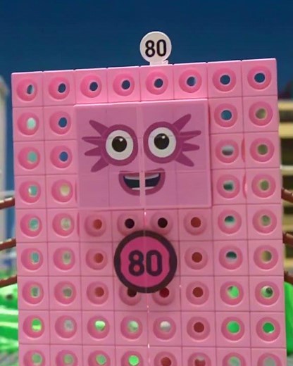 Super Octoblock! Number 80 Superhero from Numberblocks (New Song) #numberblocks