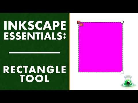 Inkscape Tutorial for Beginners: How to Use the Rectangle Tool (Squares, Rounded Corners & More)