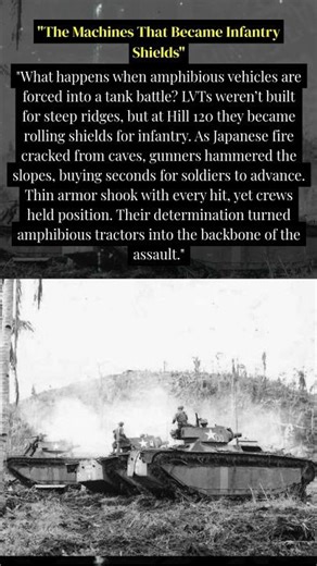 “The Machines That Became Infantry Shields” — LVT Crews