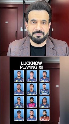 LSG PLAYING Xll Rishabh pant 🔥 Irfan Pathan#ipl #ipl2026 #lsg #cricket #indiancricketer