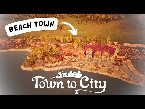 Building a Peaceful Beach Town 🌊 Town to City