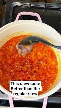 This Stew Taste Better Than Regular stew #stew #recipe