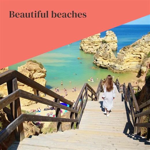 Looking to get away? Find your dream villa with private pool, today. The Algarve is a great choice offering 125 miles of beautiful coastline, impressive waterparks and amazing weather. 🌴🐚 | Villa Plus