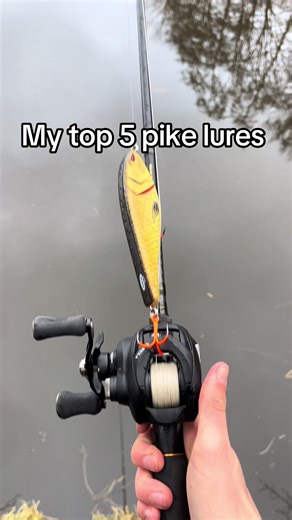 Top 5 Lures for Pike Fishing
