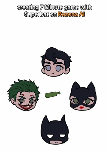 Superman & Batman having some fun time😝 you’ll have too if you create your own game with your favorite characters on Rezona AI, bink in lio! . . . #rezonaai #ai #usa #game #paradoxaai