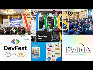 DevFest Noida 2025 VLOG 🚀 | Free Food & Swags | Google DevFest 2025 by GDG Noida | Complete Info ❤️