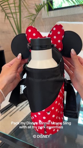 Meet the brand new Disney Minnie Mouse Sling, the ultimate accessory for Disney fans on the go! Our viral sling is the perfect blend of functionality and whimsy. #corkcicle #disney