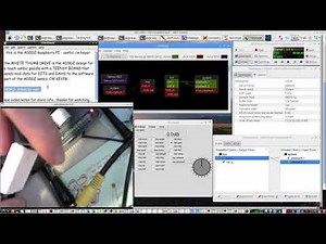 The ULTIMATE iambic CW KEYER setup for the Raspberry PI - The AD5DZ software CW Keyer + USB PADDLES