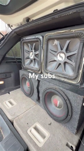 My subs are bumping ￼
