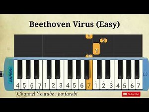 Beethoven Virus | Easy Melodika