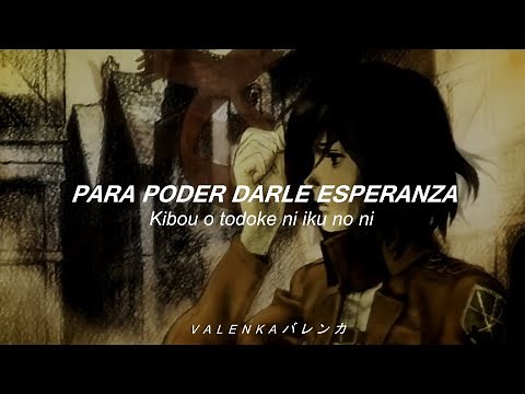 Shingeki No Kyojin ; ED.1 | Utsukushiki Zankoku Na Sekai | Sub. Español & Romaji. (AMV)