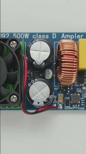amplifier class d mono block irs2092