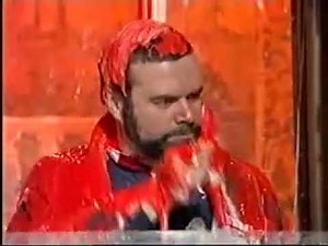 Noel's House Party Garry Bushell Gunge tank 1992