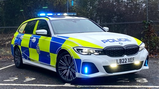 UK’s most powerful police cars across the country including super-fast Tesla