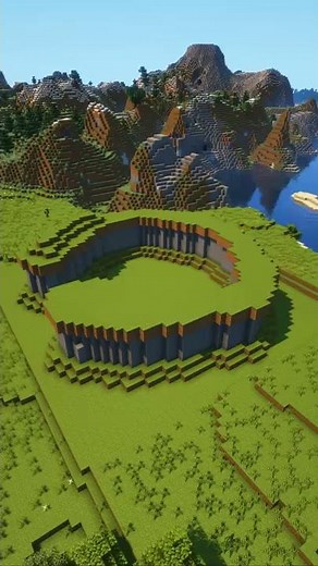 Underground House in Minecraft | #Shorts Timelapse