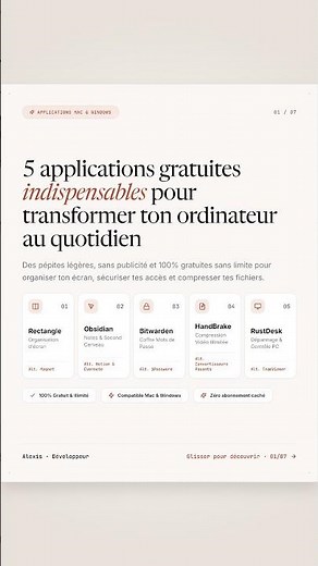 5 applications gratuites indispensables pour transformer ton ordinateur au quotidien #selfhosted