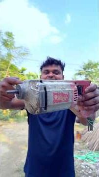making homemade vibrate machine+drill machine #shots #project #experiment #sujanexperiment