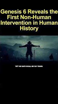 Genesis 6 Reveals the First Non Human Intervention in Human History