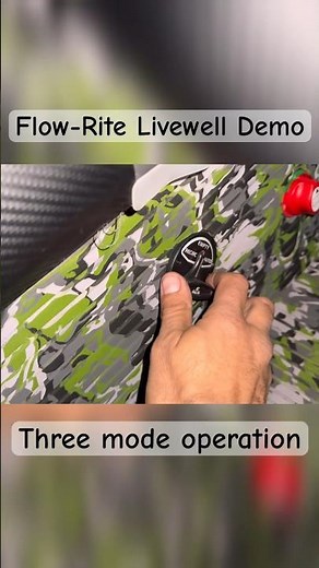 Flow-rite Livewell system Quick Look.