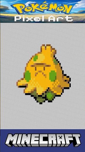 Minecraft Pokémon Pixel Art Timelapse - #285 Shroomish