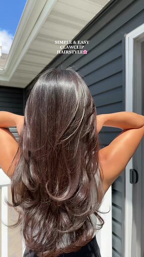 Keep it simple 😌🌷#hair #hairtok #haistyle #clawcliphairstyles