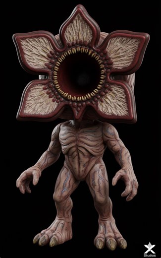 Demogorgon Funko Pop Style STL | Chibi Horror 3D Print Model | Stranger Things Fan Art | Resin & FDM - Etsy