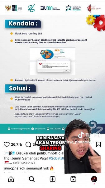Tidak Bisa Menjalankan Safe Exam Browser?