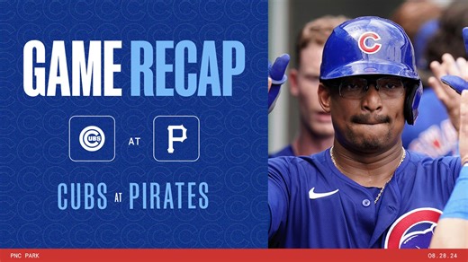 Game Highlights: Cubs come from behind to beat the Pirates and sweep the series! | Chicago Cubs