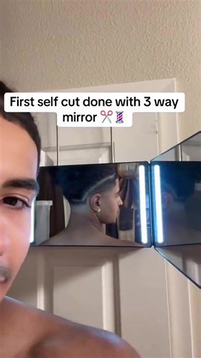 Mastering Self-Haircut Techniques with a 3 Way Mirror Learn how to effectively cut your own hair using a 3 way mirror. Perfect for beginners looking for DIY haircut techniques! #selfhaircut #haircut #selfcutbarber