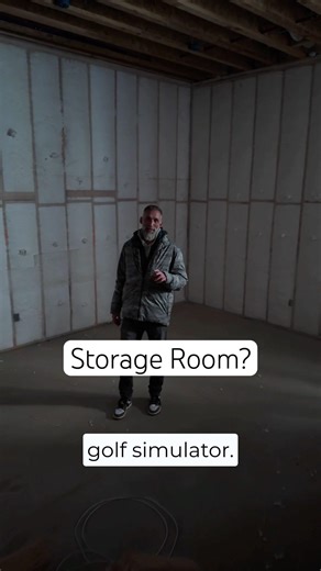 Storage Room… or Golf Simulator? | Highland Glenn Manor