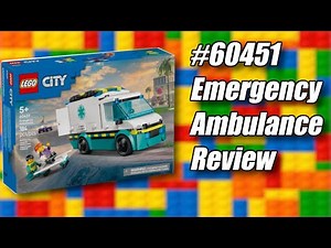 LEGO Review 60451: Emergency Ambulance – The ULTIMATE Rescue Rig?! 🆘🔥