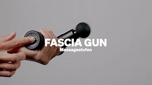 BLACKROLL® FASCIA GUN Massagepistole - Hochwertige Mini Massagepistole mit USB C für Muskulatur und Faszien I 4 Aufsätze mit 4 regulierbaren Stufen I Für Schmerzlinderung & Entspannung
