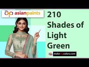 Exploring 210 Light Green Shades by Asian Paints | Color Inspiration & Ideas #asianpaints