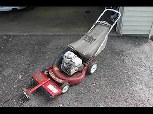 Craiglist Score Thatcherizer and Snapper Mower
