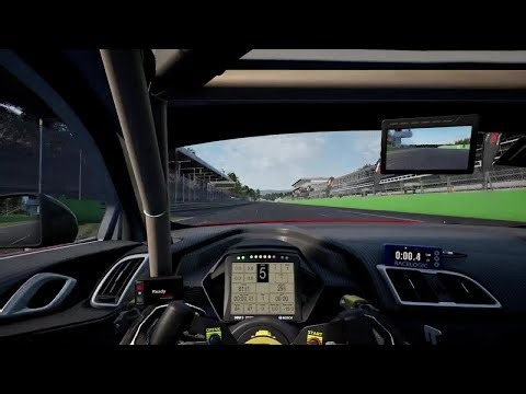 ACC Monza Audi R8 LMS GT2 (Dry) Track Guide (Hotlap + Telemetry)