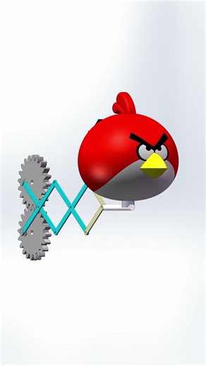 Scissor extension arm#mechanism #HowItWorks #Solidworks #STEM #CAD #SatisfyingVideo #Relaxing