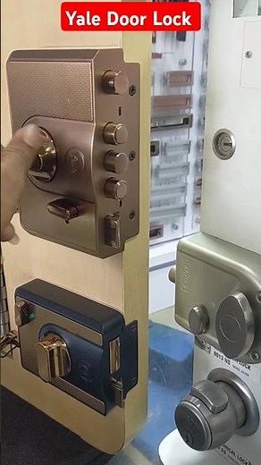 Yale Door Lock #shortvideo , How to install Yale Lock #lock #doorlock #doorlatches #doors