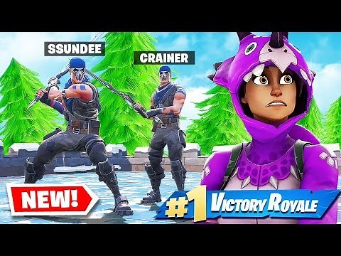INFINITY SWORD INFECTION Game Mode w/SSundee & Crainer In Fortnite Creative