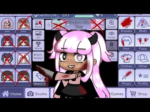 Scary gacha life glitch!