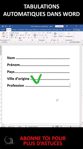 Comment Faire des TABULATIONS ✅ | KeyZone