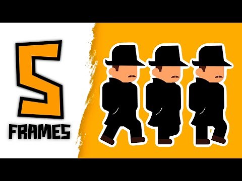 Mastering a Smooth 2D Walk Cycle in 5 Frames