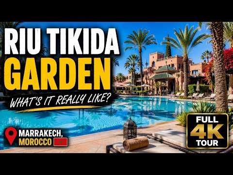 TUI BLUE Riu Tikida Garden Marrakech | Full Hotel Walkthrough 4K POV