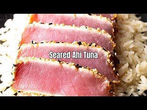 Sesame Crusted Seared Ahi Tuna | Foolproof Restaurant-Quality Recipe at Home