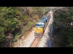 CSX Southbound Manifest in Allisona,TN on 11/15/25