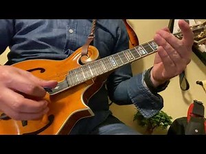 マンドリン 基礎練習その1