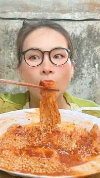 [Mukbang ASMR] 핵매운 불닭 팽이버섯 먹방! SPICYENOKI MUSHROOMS (RECIPE) FIRE Buldak SAUCEEatingshow