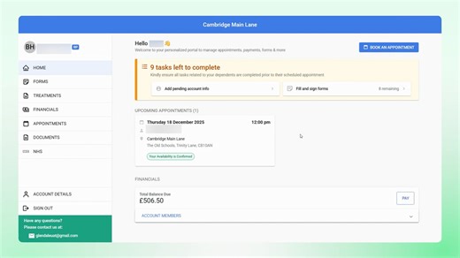 Manage Forms in Patient Portal