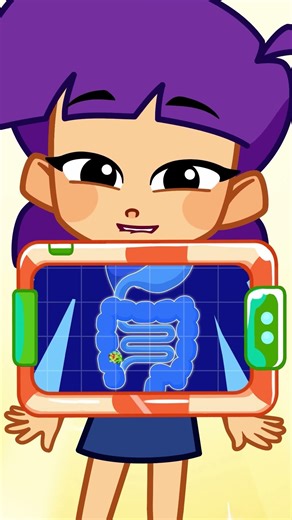 The Amazing Journey of Food! 🍏 Exploring Digestion for Kids #fun #learning